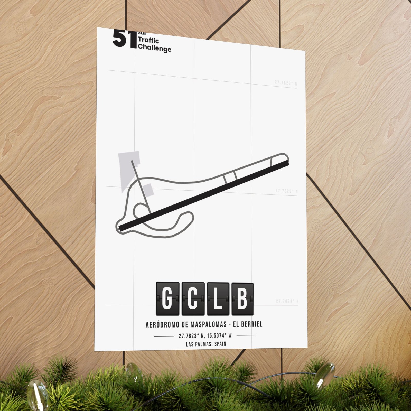 GCLB Airport Matte Vertical Posters - 51ATC - Imagen 37