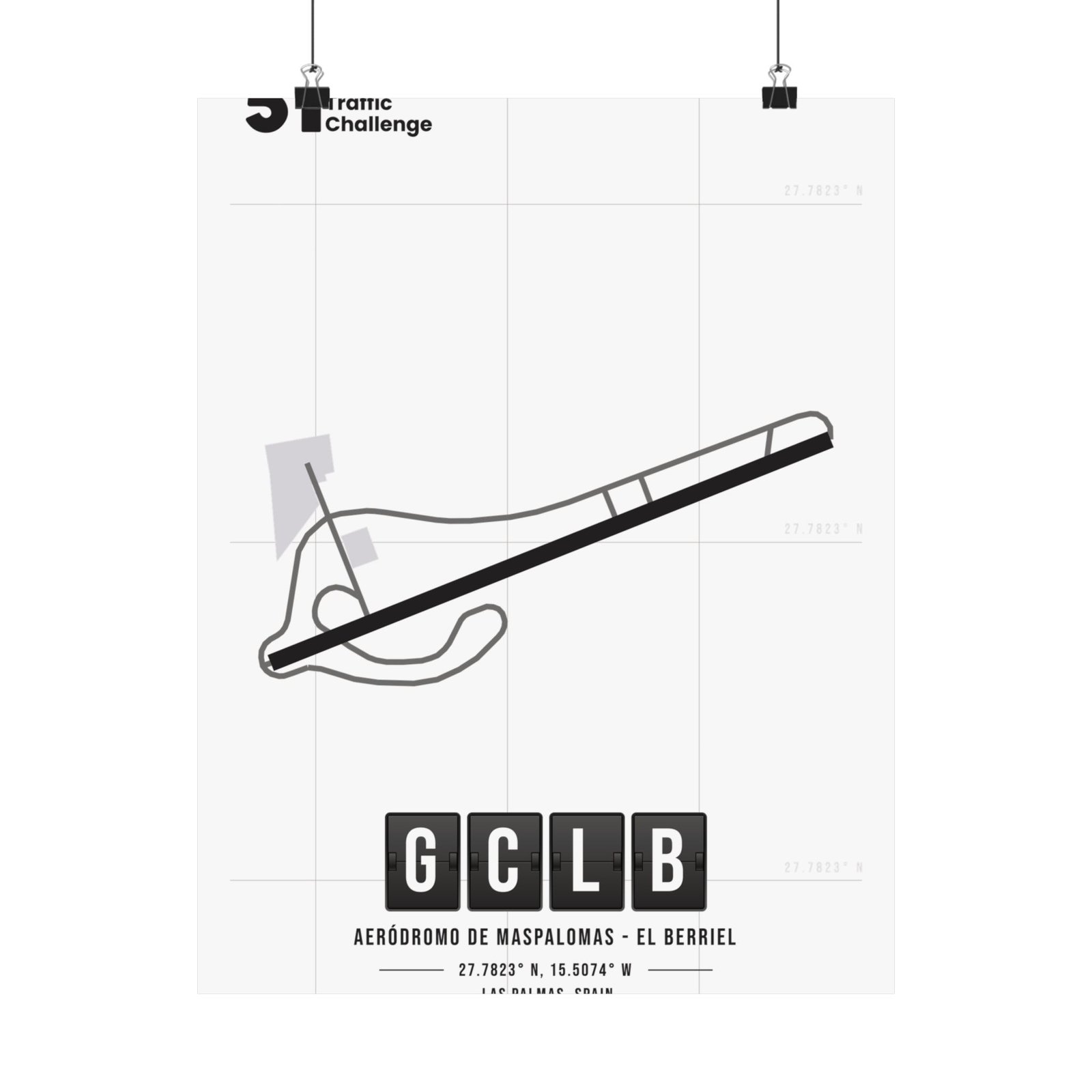 GCLB Airport Matte Vertical Posters - 51ATC - Imagen 177
