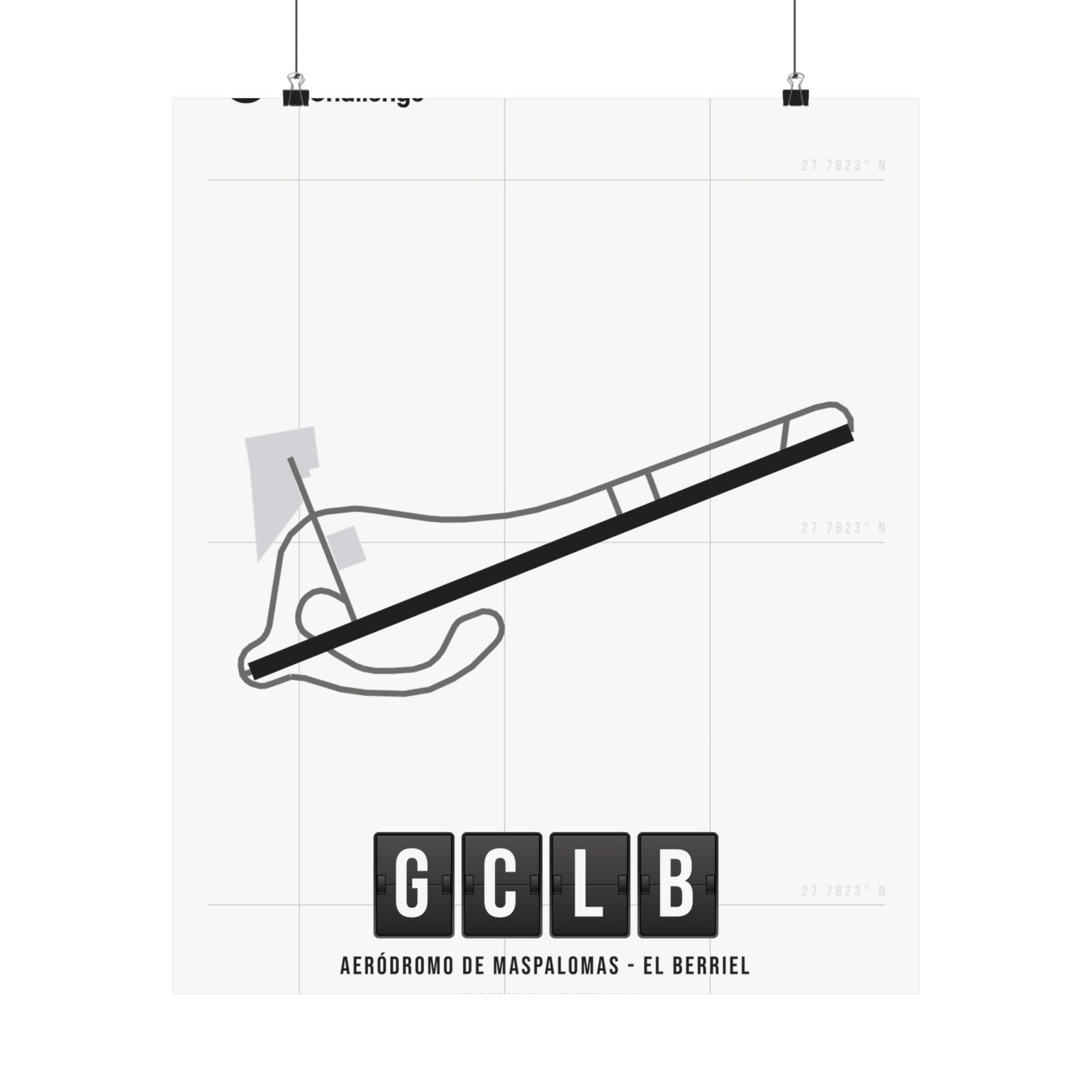GCLB Airport Matte Vertical Posters - 51ATC - Imagen 81