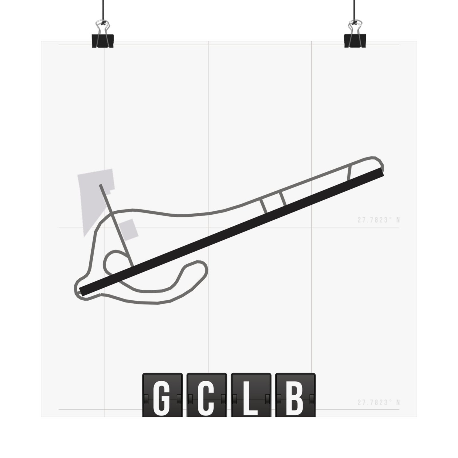 GCLB Airport Matte Vertical Posters - 51ATC - Imagen 161