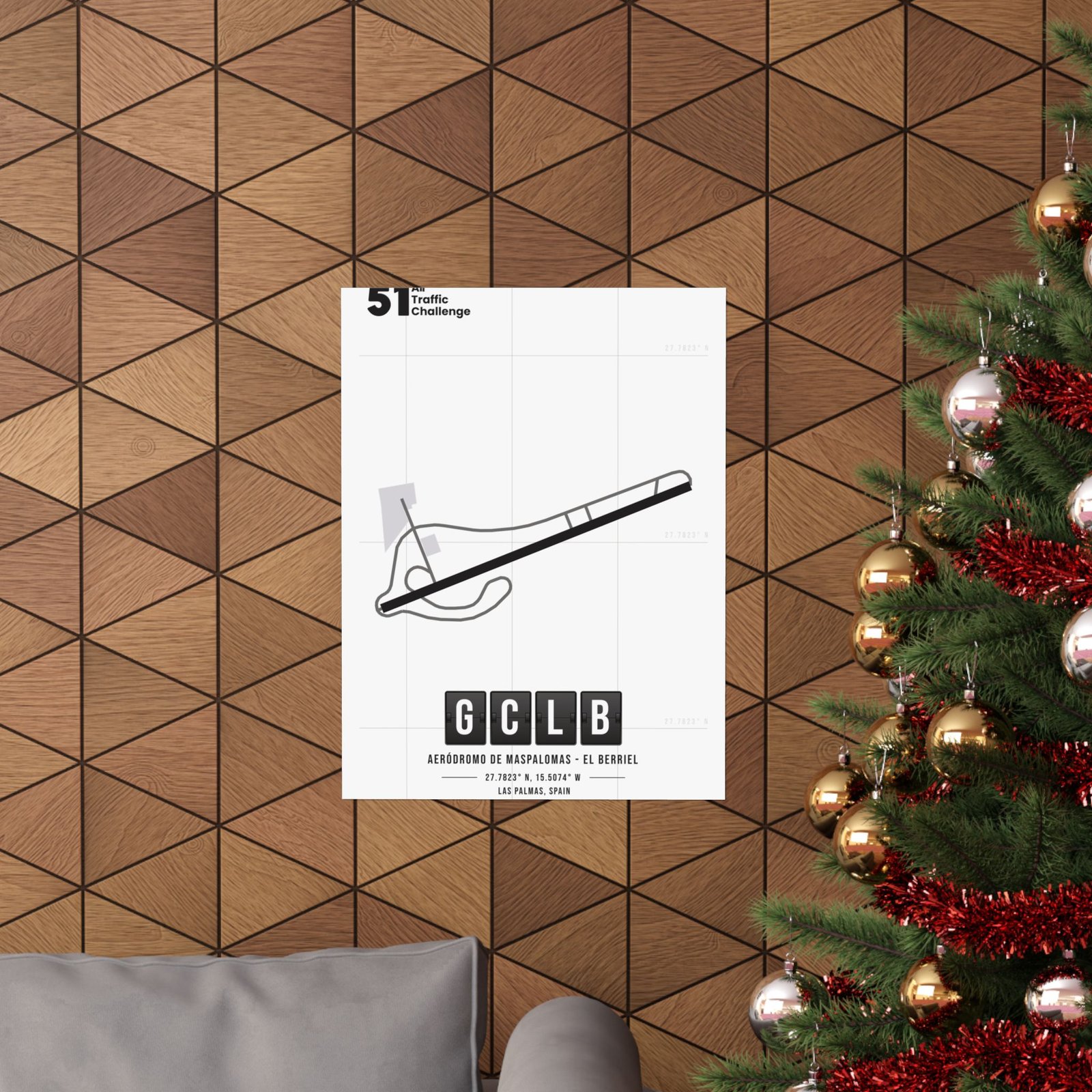 GCLB Airport Matte Vertical Posters - 51ATC - Imagen 36