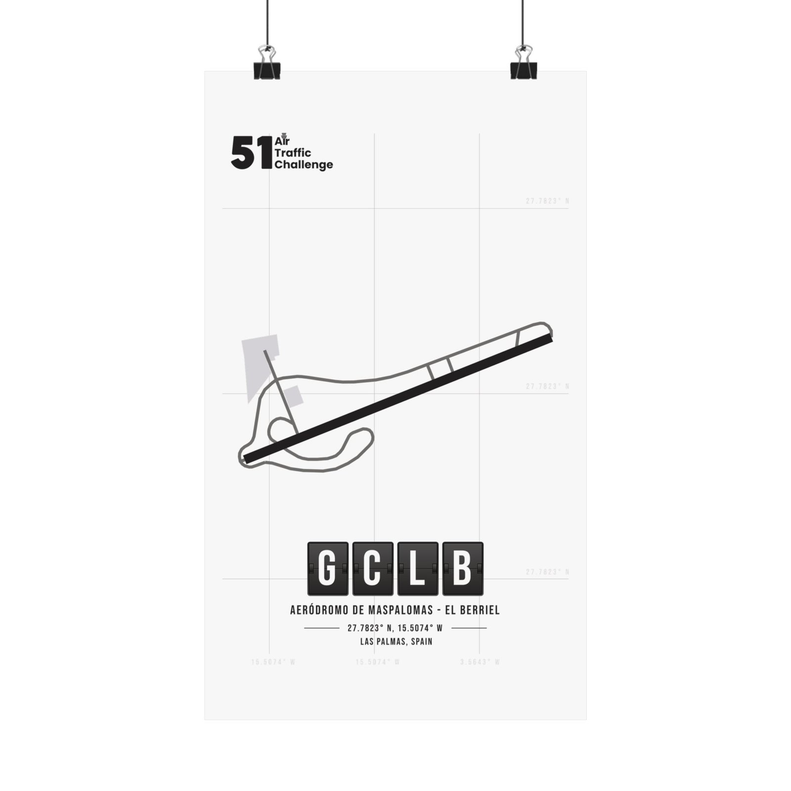 GCLB Airport Matte Vertical Posters - 51ATC - Imagen 129